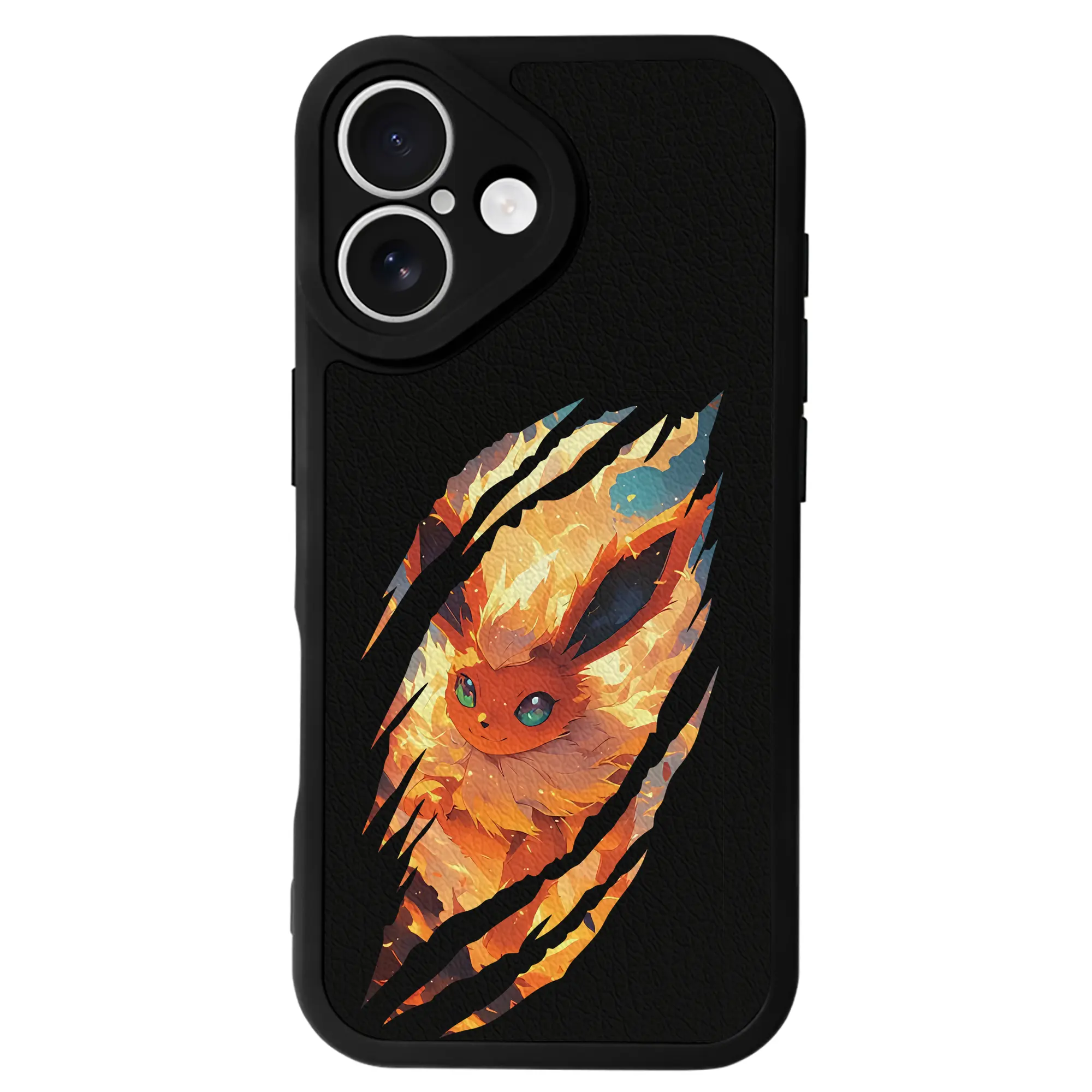 ポケモン グッズ,イーブイ - IPhone 16シリーズ対応 ・ シリコンスマホケース ・ レザー調 ・ 高精度フィット ・ 耐衝撃 ・ ワイヤレス充電対応 ・ 精密カット